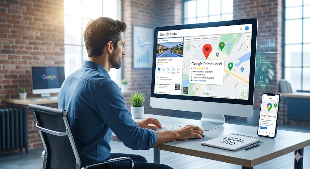 Estrategista de Google Maps na Prime Local